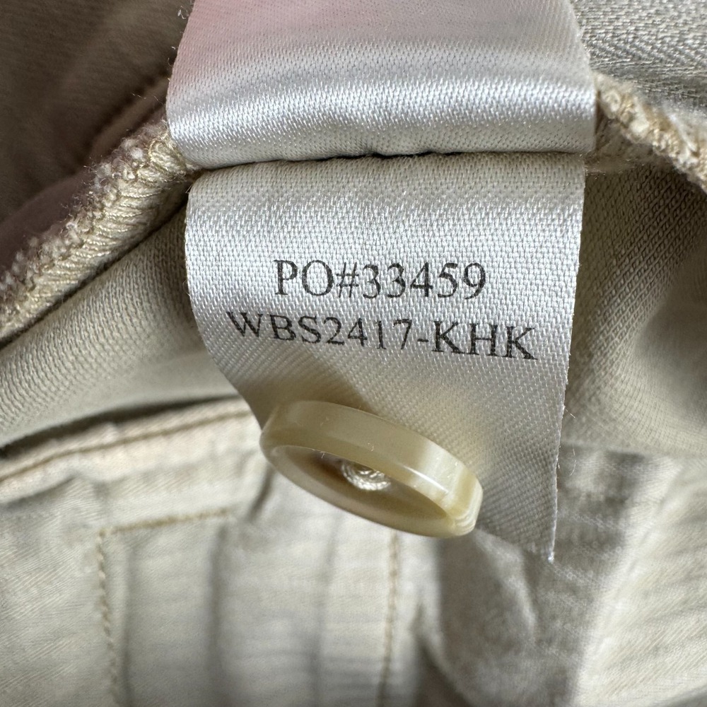 Faherty Coastline Knit Chino Pant 28"‎ Wide Leg High Rise Khaki Womens 0 - Picture 6 of 12